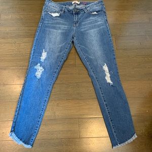 YMI skinny ankle jeans size 11